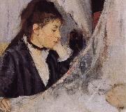 Berthe Morisot Detail of Cradle